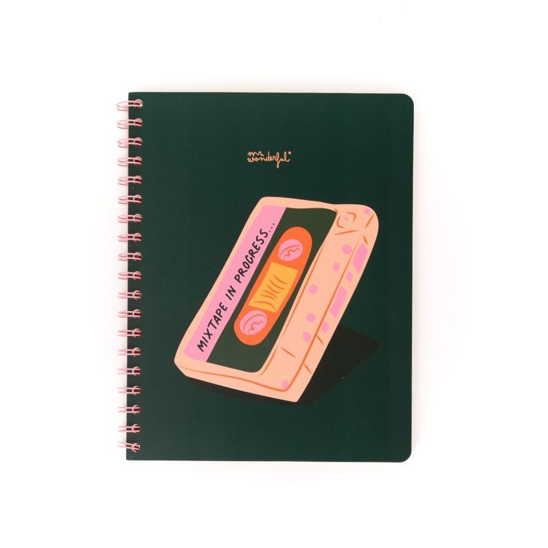 Caderno A5 - Mixtape in Progress