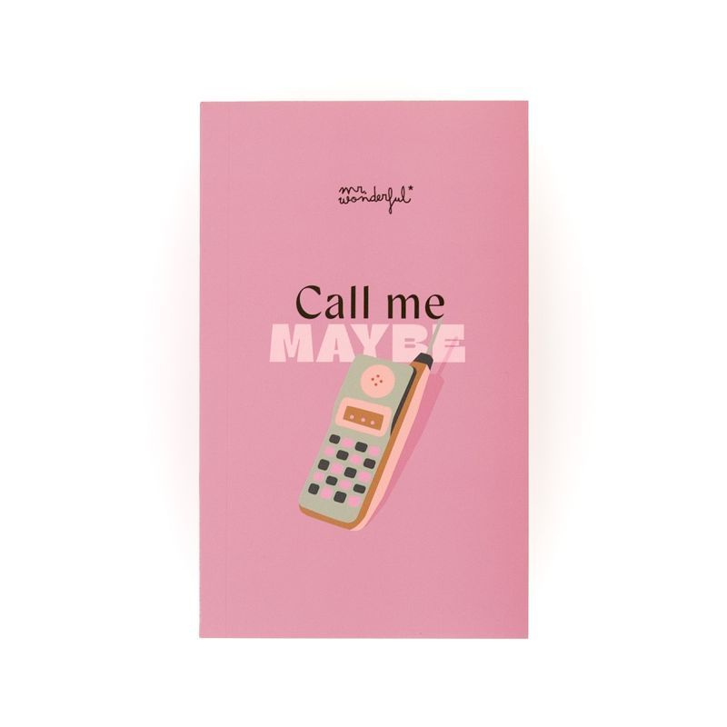Bloco de Notas - Call Me Maybe