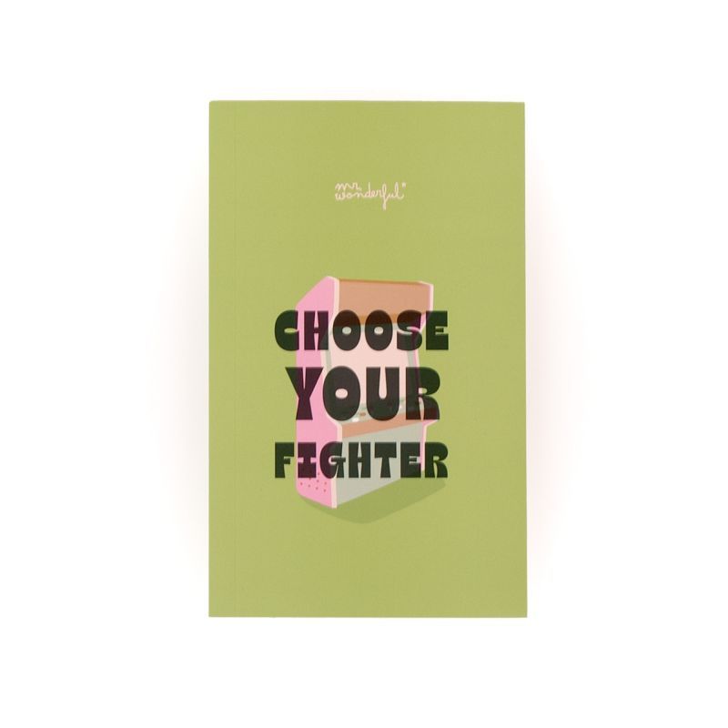 Bloco de Notas - Choose Your Fighter