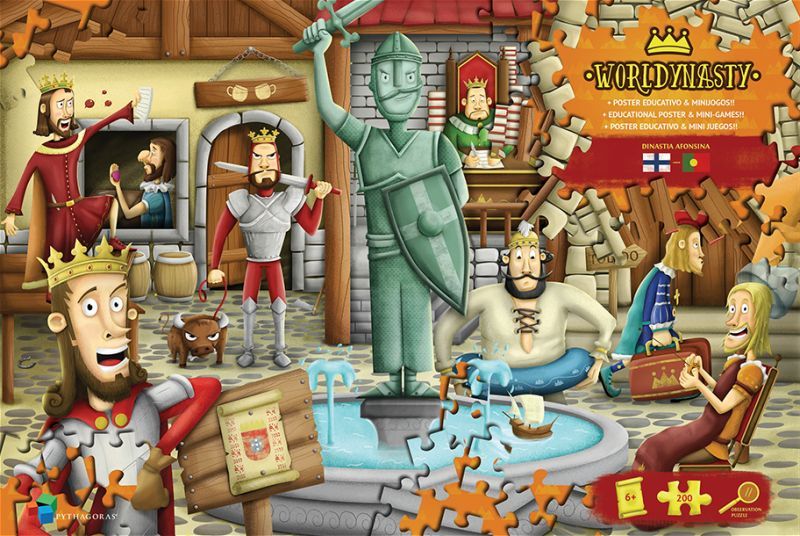 Reis de Portugal - Puzzle