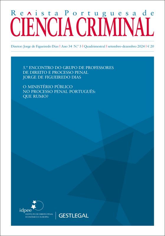 Revista Portuguesa de Ciência Criminal - Ano 34.º - N.º 3