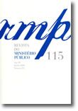 Revista do Ministério Público - Ano 29 - Jul-Set 2008 - Número 115 (Inclui Índices do N.º1 ao 112 de 1980 a 2007)