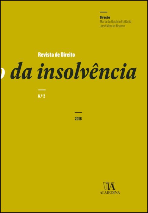 Revista de Direito da Insolvência n.º 2 (2018)