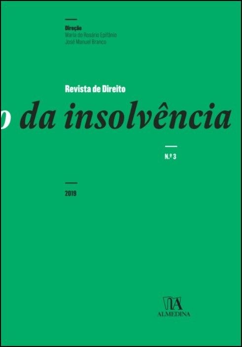 Revista de Direito da Insolvência - N.º 3 - 2019