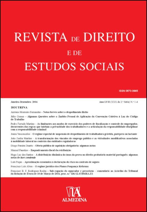 Revista de Direito e de Estudos Sociais 1-4 (2016)