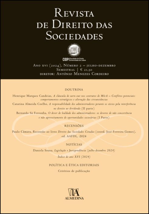 Revista de Direito das Sociedades - Ano XVI - N.º 2 - 2024