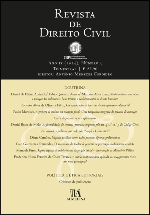 Revista de Direito Civil Nº 3 - (2024)