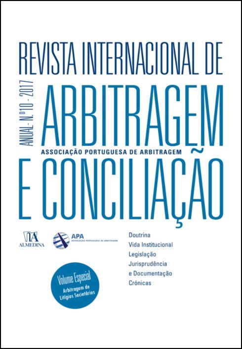Revista Internacional de Arbitragem e Conciliação - Nº 10 - 2017