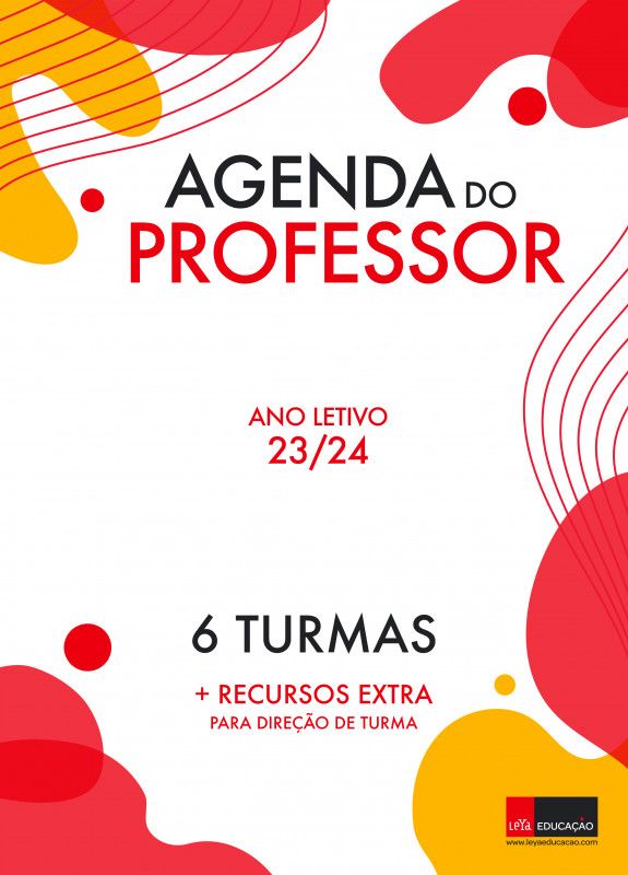Agenda do Professor 6 Turmas + Extra DT - 2025/2026