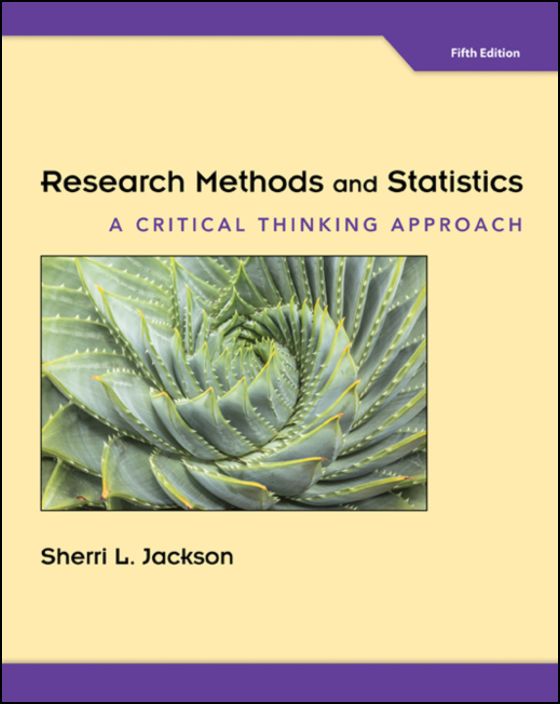 Research Methods and Statistics: A Critical Thinking Approach