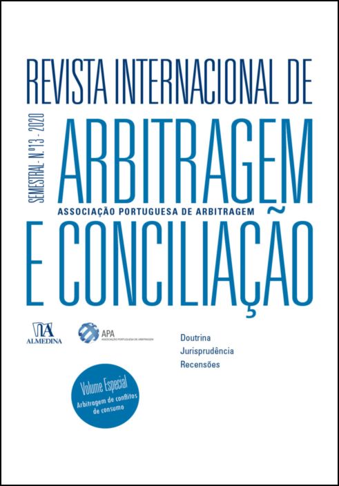Revista Internacional de Arbitragem e Conciliação - Nº 13 - 2020