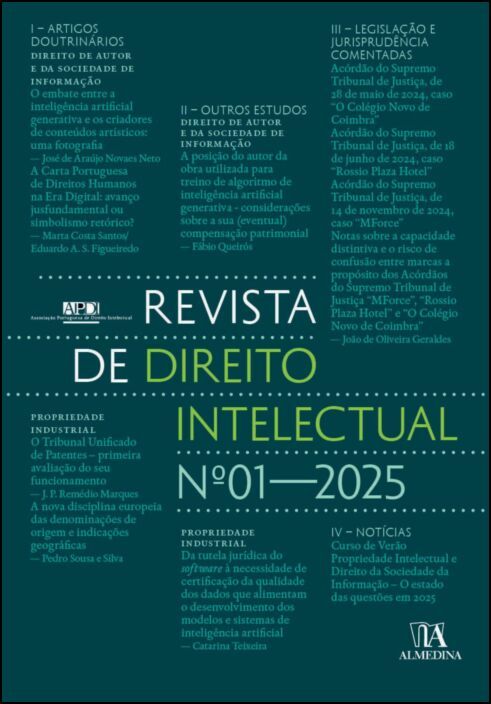 Revista de Direito Intelectual - Nº 1 - 2025