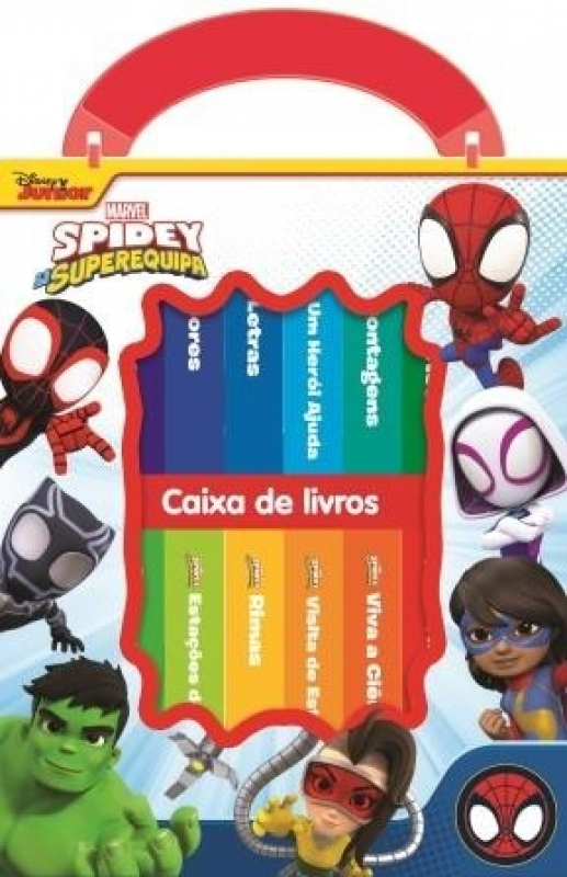 Spidey e a Sua Superequipa - Caixa de Livros