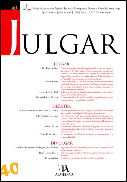 Julgar n.º 40