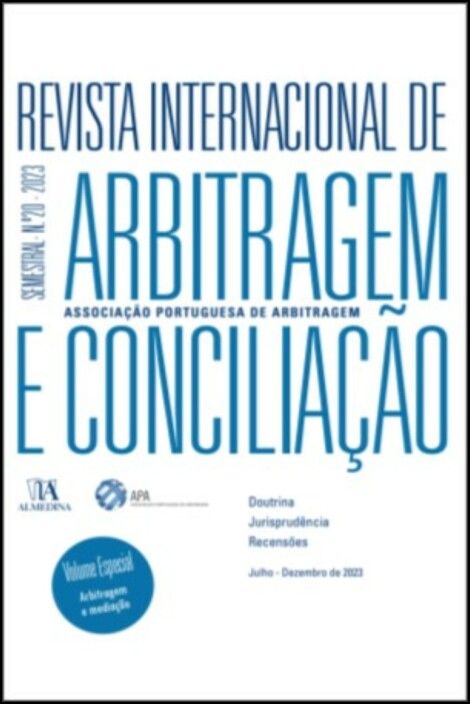 Revista Internacional de Arbitragem e Conciliação - Nº 20 - 2023