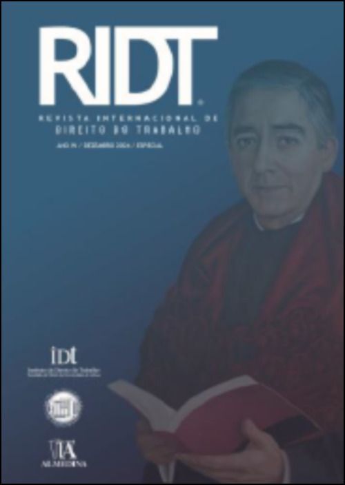 Revista Internacional de Direito do Trabalho - Número Especial - Homenagem ao Professor Doutor Pedro Romano Martinez