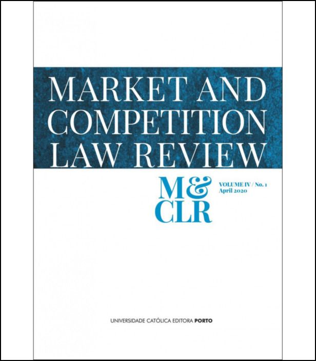Market and Competition Law Review, Vol. 4, Nº  1, 2020