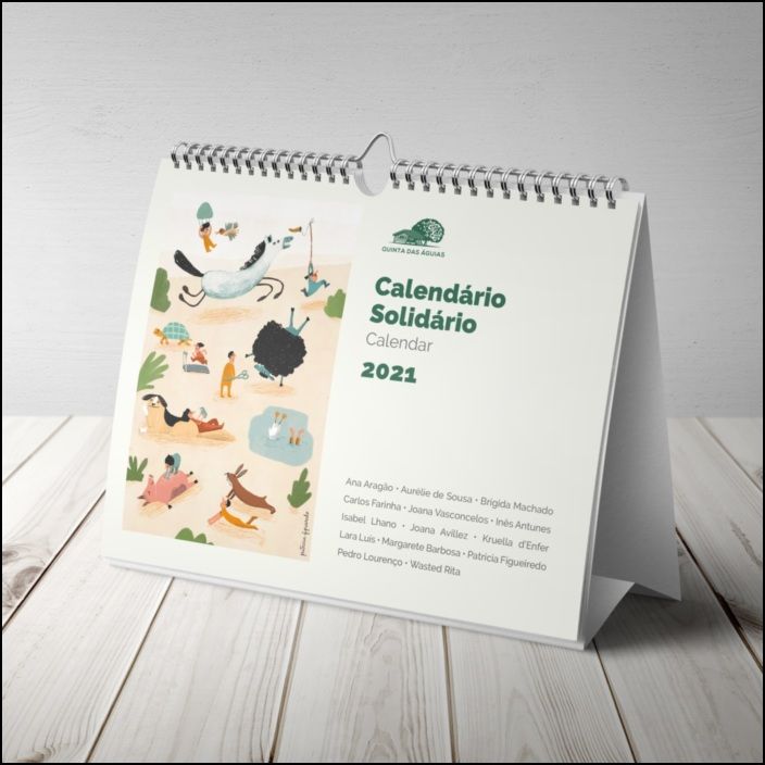 Calendário 2021 - Quinta das Águias