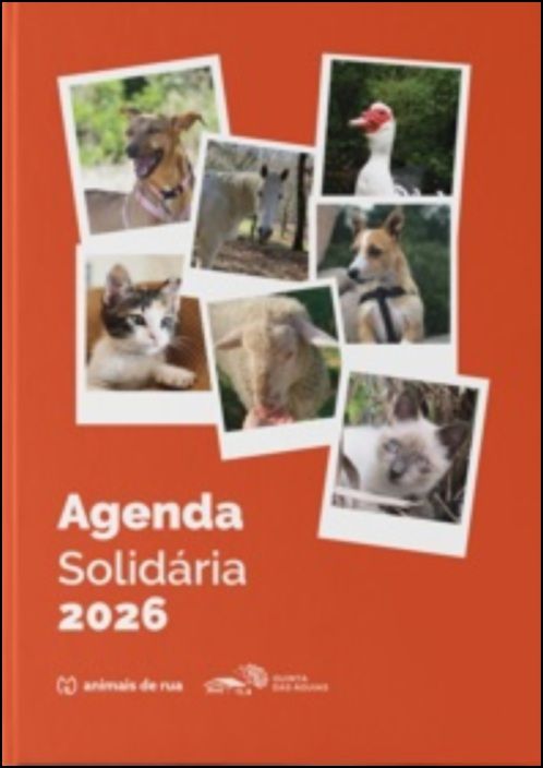 Agenda Solidária da Animais de Rua 2026 - Finais Felizes