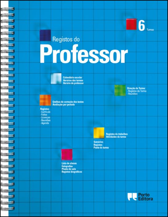 Registos do Professor - 6 Turmas 