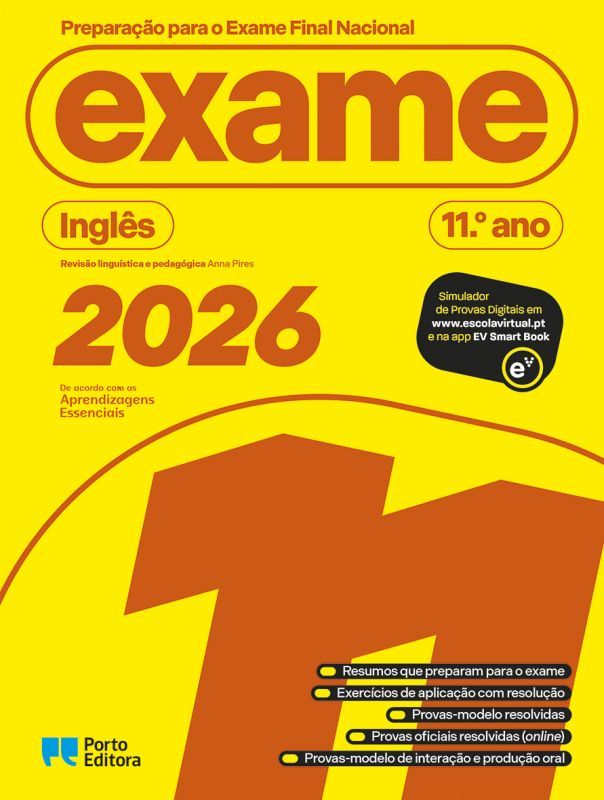 Preparação para o Exame Final Nacional 2026 - Inglês - 11.º Ano