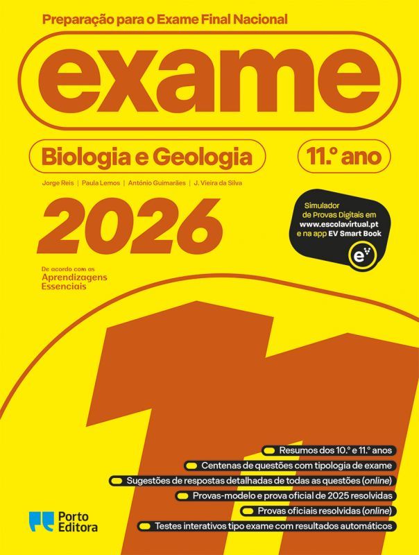 Preparação para o Exame Final Nacional 2026 - Biologia e Geologia - 11.º Ano