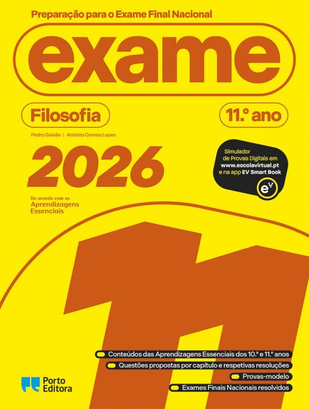 Preparação para o Exame Final Nacional 2026 - Filosofia - 11.º Ano