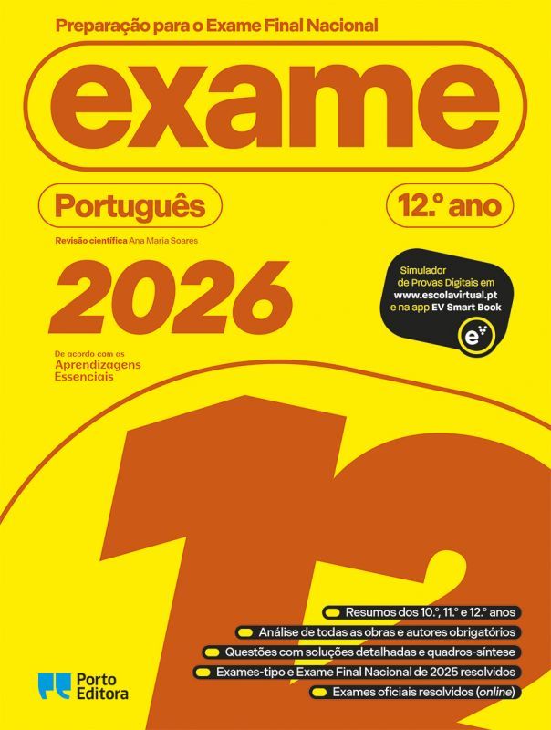 Preparação para o Exame Final Nacional 2026 - Português - 12.º Ano