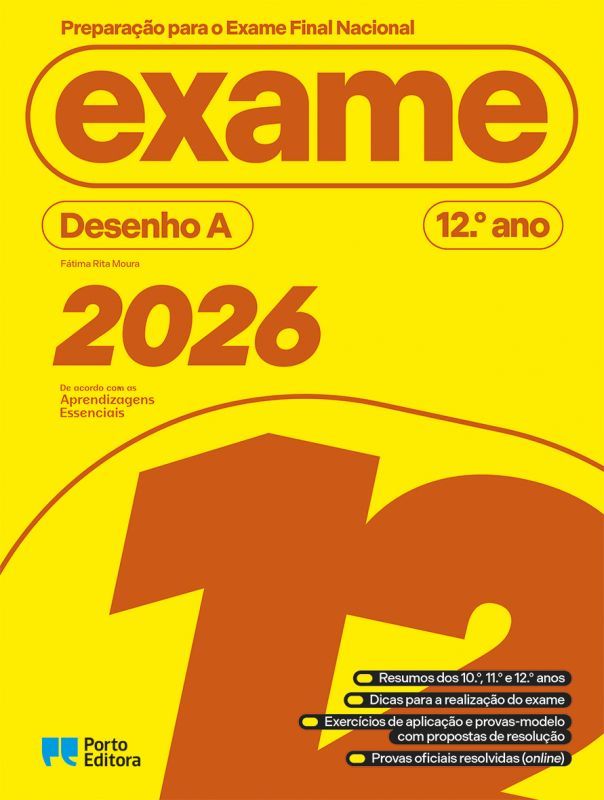 Preparação para o Exame Final Nacional 2026 - Desenho A - 12.º Ano