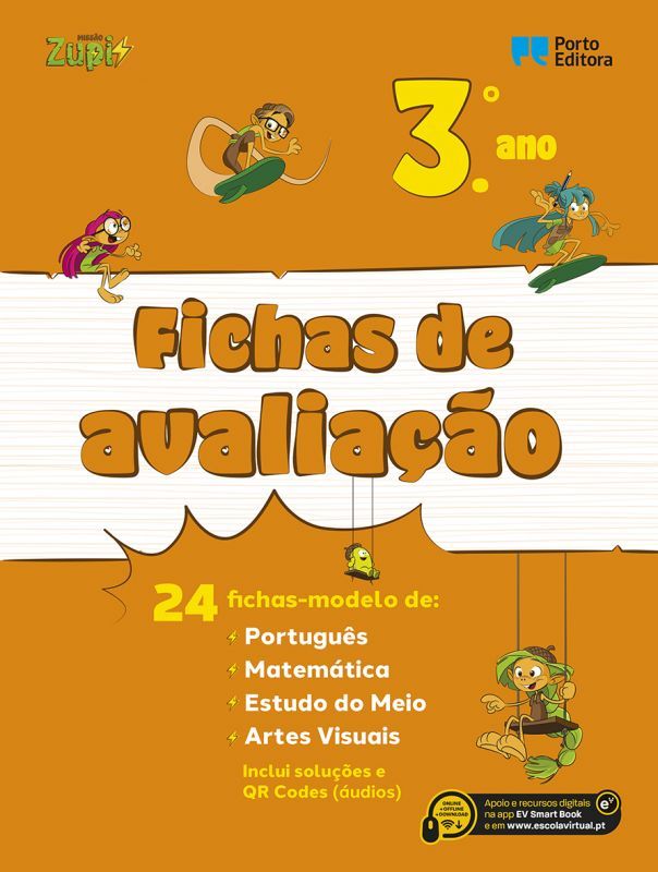 Missão Zupi! - Fichas de Avaliação - 3.º Ano