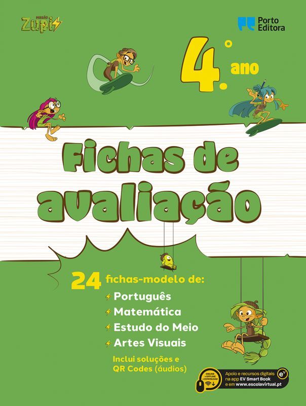 Missão Zupi! - Fichas de Avaliação - 4.º Ano