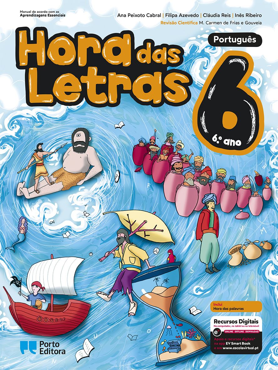 Hora das Letras - Português - 6.º Ano
