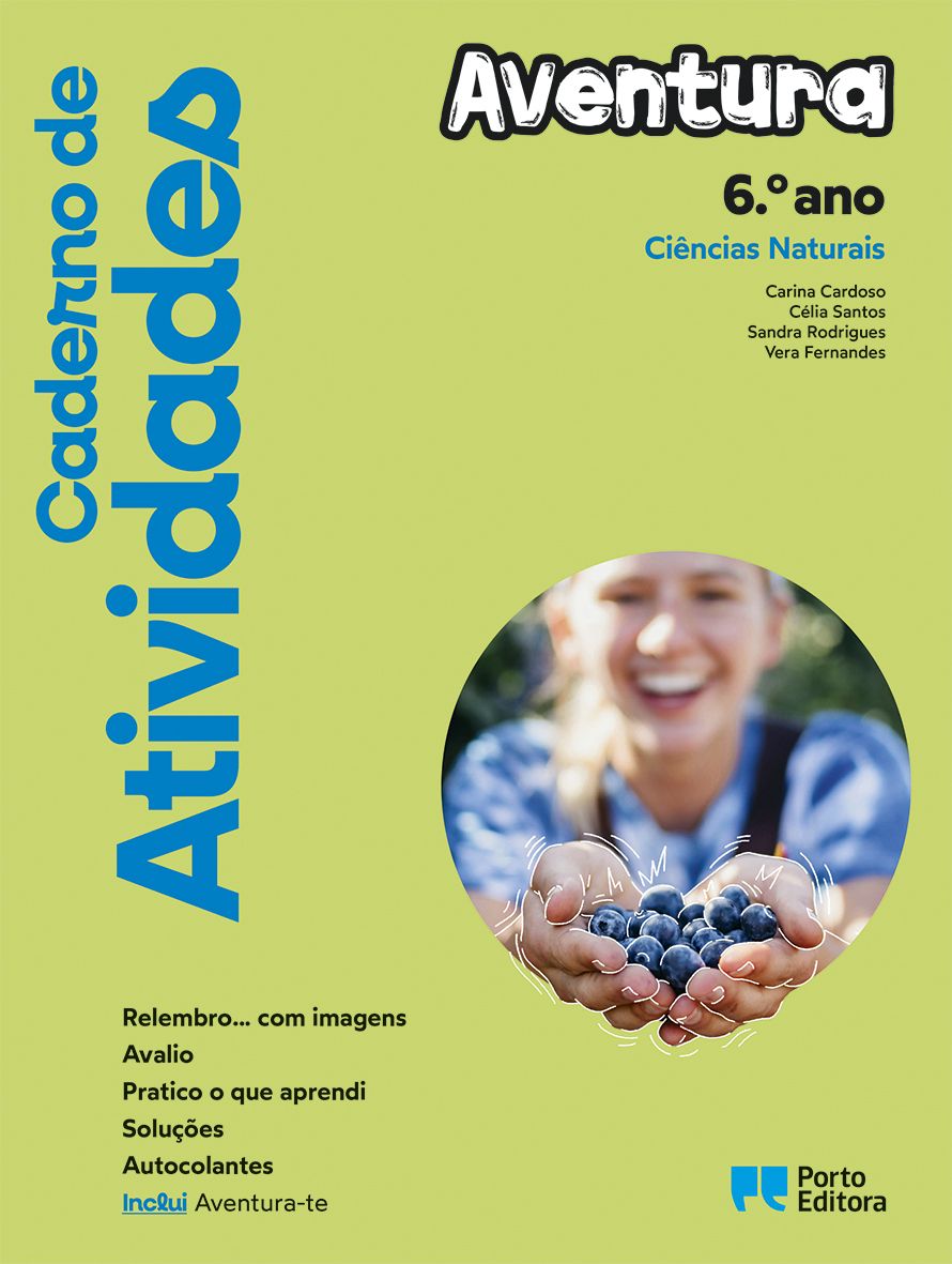 Caderno de Atividades/Aventura-te - Aventura - Ciências Naturais - 6.º Ano
