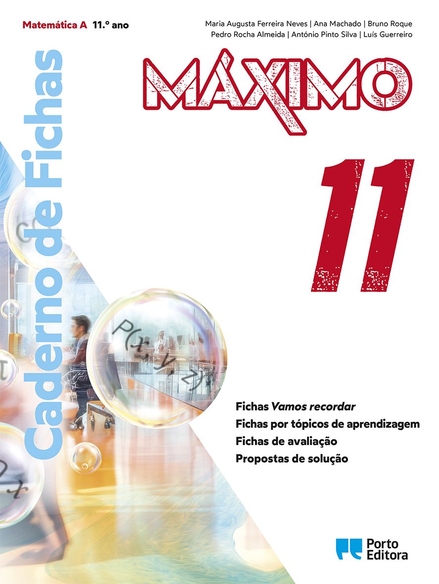 Caderno de Fichas - Máximo - Matemática A - 11.º ano