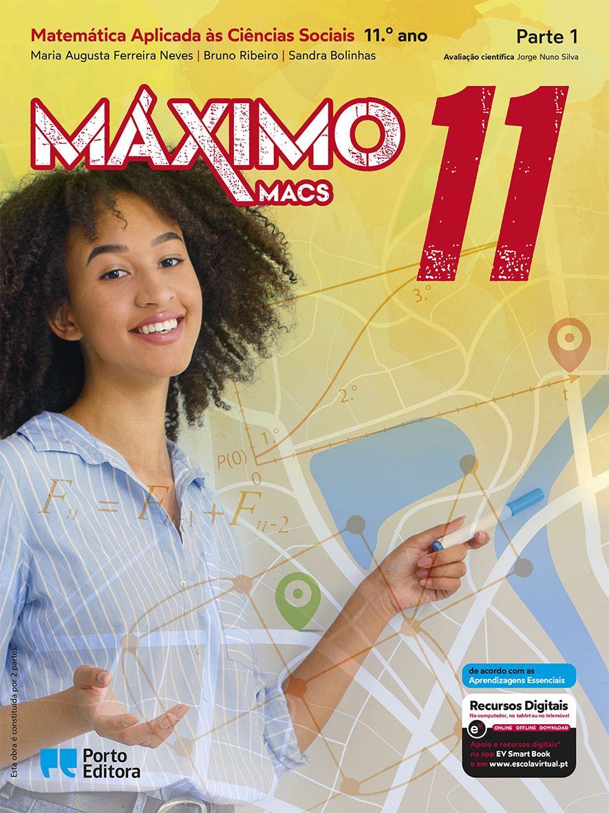 Máximo - Matemática Aplicada às Ciências Sociais - 11.º Ano