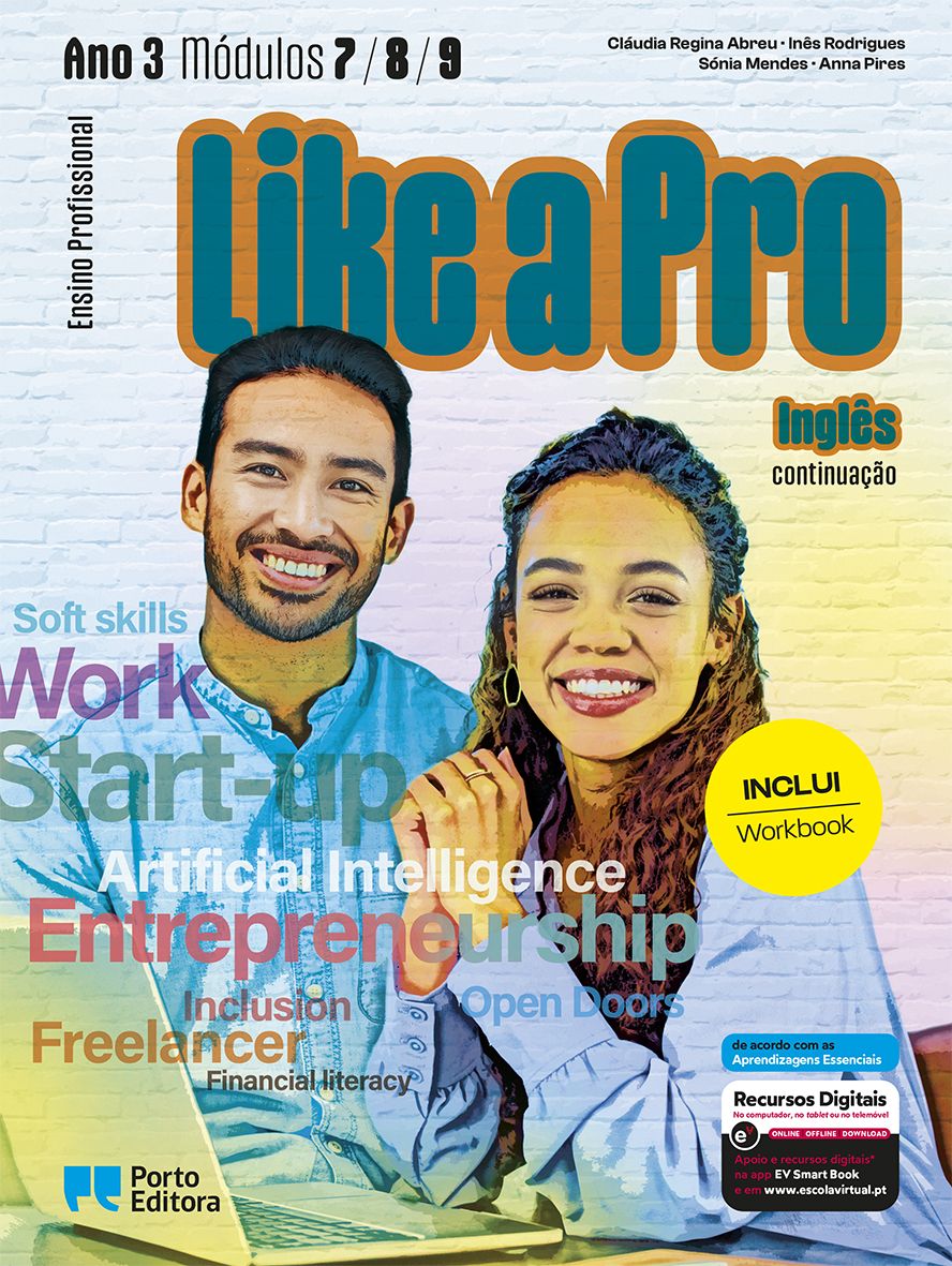 Like a Pro - Inglês - continuação - Módulos 7, 8 e 9 (Ano 3) - Ensino Profissional