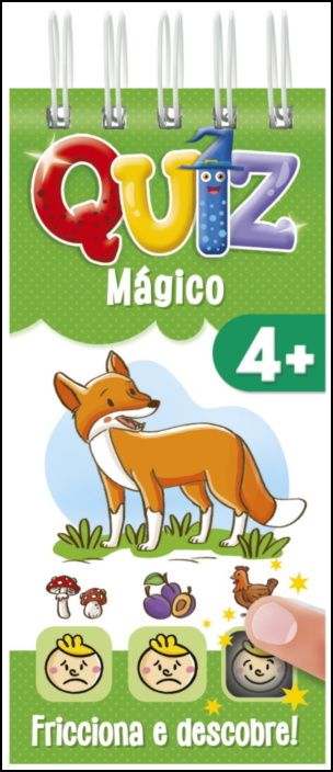 Quiz Mágico 4+ (Capa Verde) 