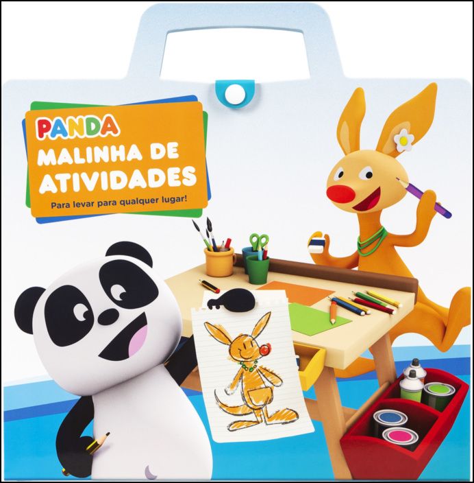 Panda - Malinha de Atividades - Para levar para qualquer lugar
