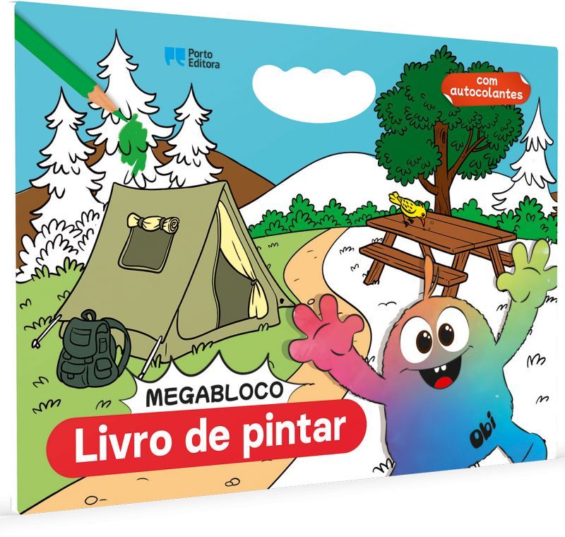 Megabloco - Livro para Pintar do Obi