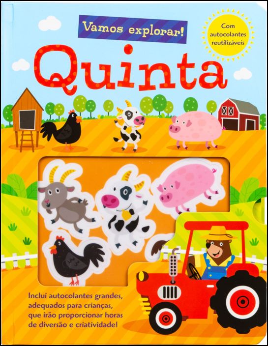 Vamos explorar! - Quinta - Com autocolantes reutilizáveis