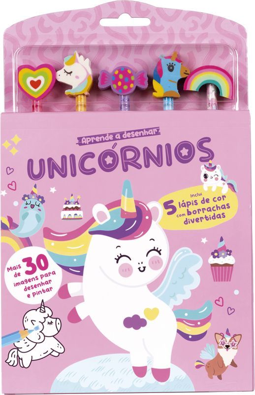 Aprende a Desenhar - Unicórnios - Mais de 30 Imagens para Desenhar e Pintar