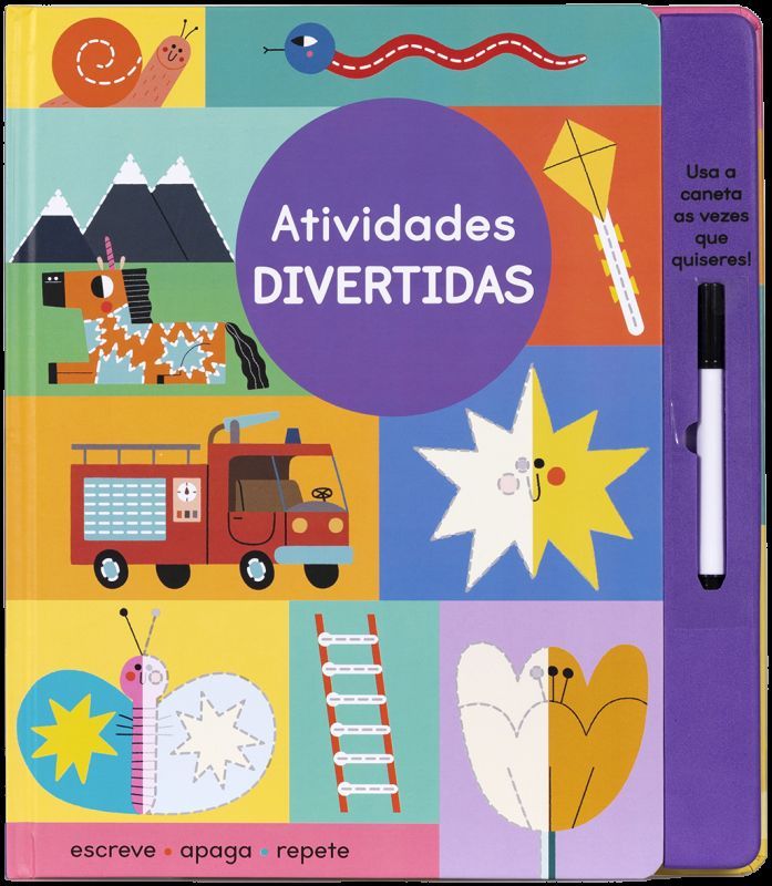 Atividades Divertidas - Escreve, Apaga, Repete
