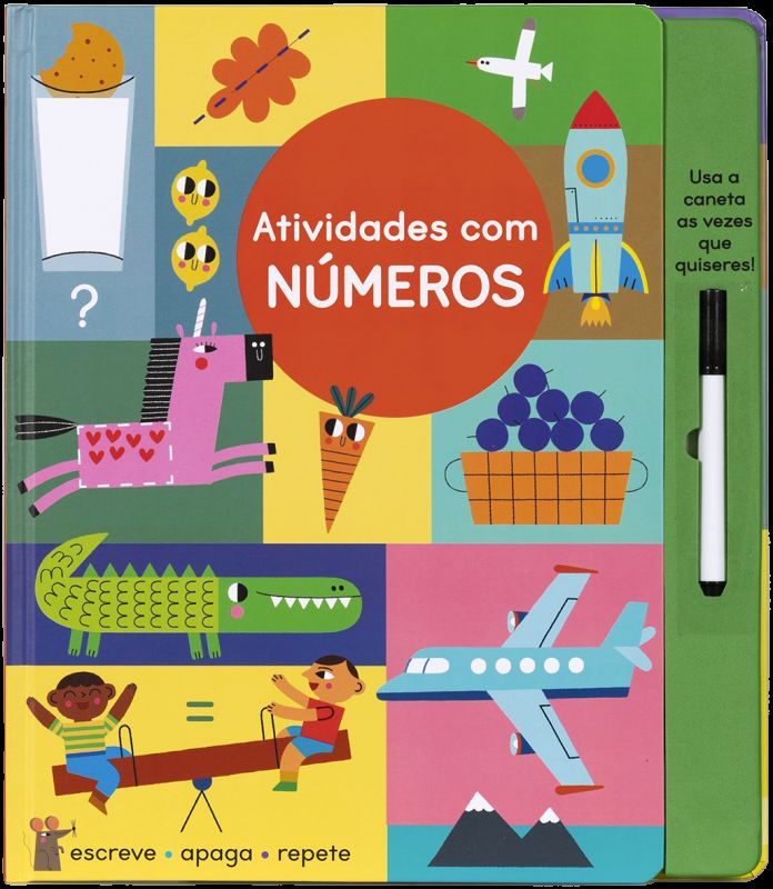 Atividades com Números - Escreve, Apaga, Repete