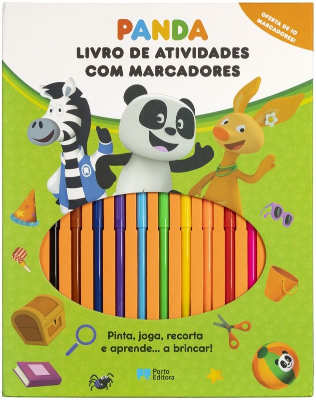 Canal Panda - Livro de Atividades com Marcadores