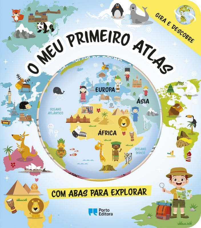 O meu Primeiro Atlas - Com Abas para Explorar