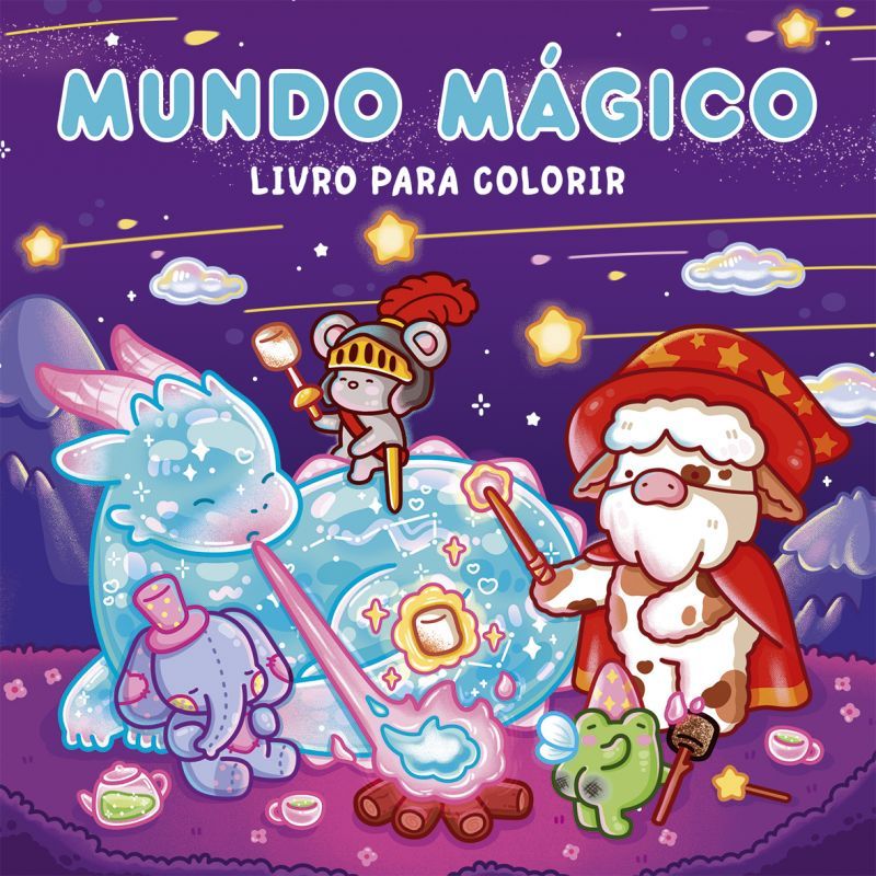 Mundo Mágico - Livro para Colorir