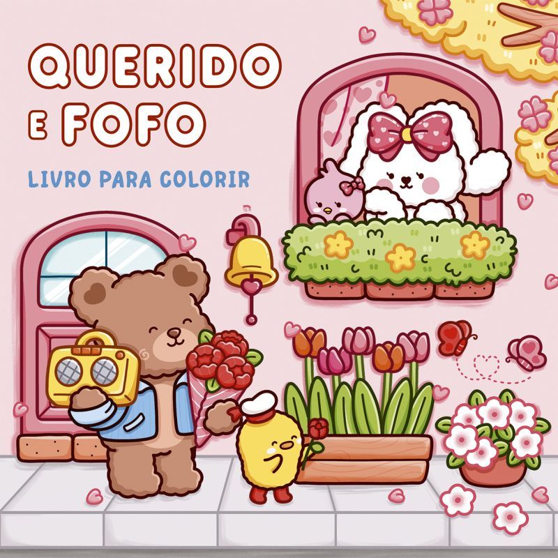 Querido e Fofo - Livro para Colorir