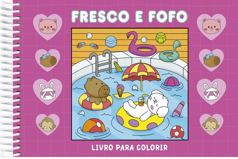Fresco e Fofo - Livro para Colorir