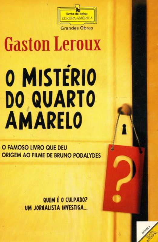 O Mistério do Quarto Amarelo