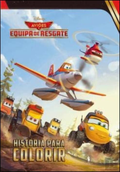 Aviões 2 - História para Colorir